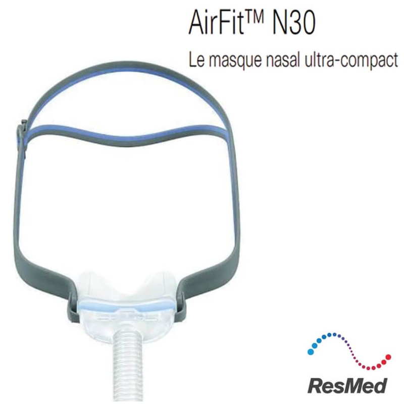 AirFit N30 - Masque CPAP nasal ResMed - 1