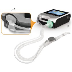 Mobile NIV Ventilator Astral 150 - Resmed - NIV (V