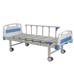 Manual Medical Bed with 2 Articulations - medical 