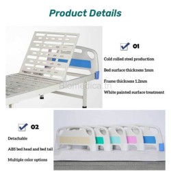 Manual medical bed with one articulation - medical