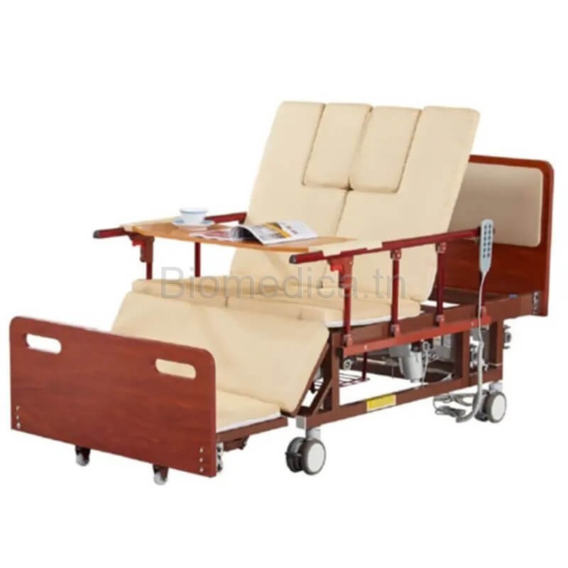 Electric medical bed with 5 articulations - medica