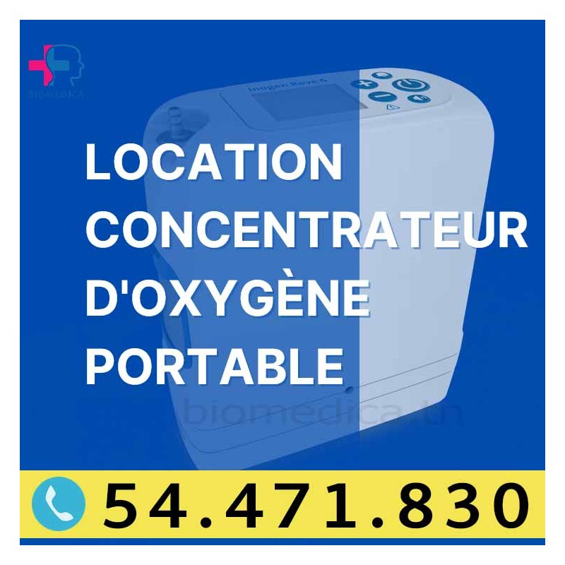 Location concentrateur d'oxygène portable - 1