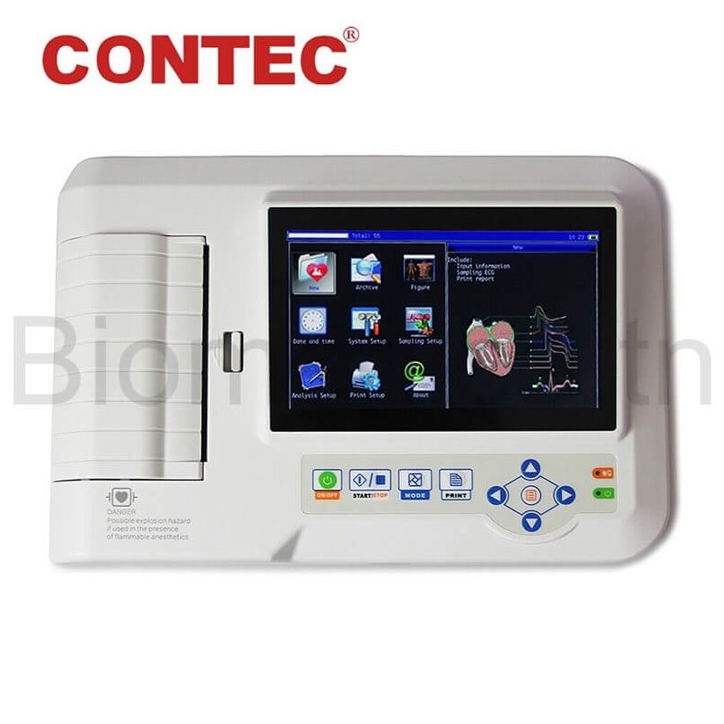 Contec 600G ECG Electrocardiograph - Monitoring an