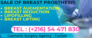 Lifting Tunisia - Liposuction Tunisia - Breast augmentation Tunisia