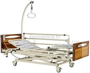 Electric hospital bed at home