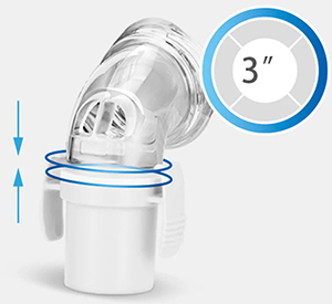 Masque CPAP facial Yuwell YF-01 Tunisie