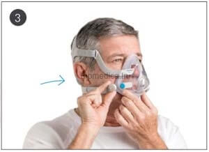 Mise en place du masque AirFit F20