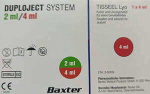 Fibrin fistula glue - TISSEEL Baxter Tunisia