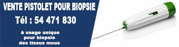 pistolet automatique pour biopsie