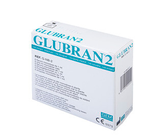 Suture surgical glue Glubran 2